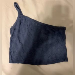 superdown one shoulder top